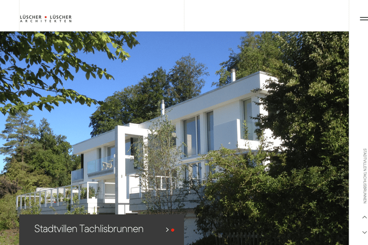 Lüscher-Lüscher Architekten website preview